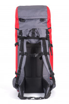 Рюкзак туристический Оптимал 2, серо-красный, 70 л, ТАЙФ
