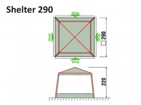 Тент RockLand Shelter 290