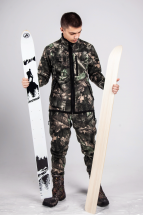 Лыжи Лесные, дерево, длина 185 см, ширина 110 мм