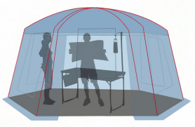 Шатер "Summer House" цвет royal, Canadian Camper