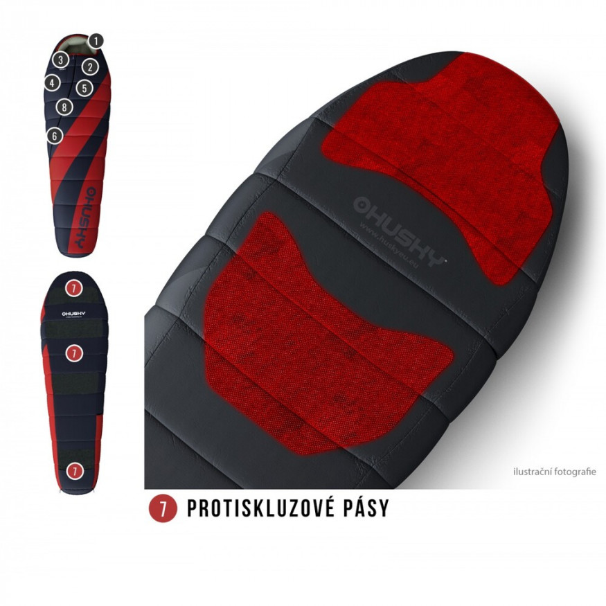 Спальный мешок EMOTION -22С, 210х85, левый