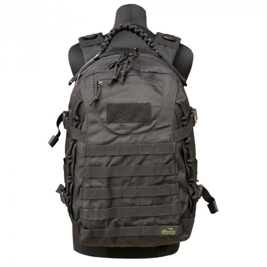 Рюкзак туристический Tactical 40, черный, Tramp