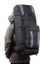 Рюкзак туристический Таймтур 4, черный, 100 л, ТАЙФ