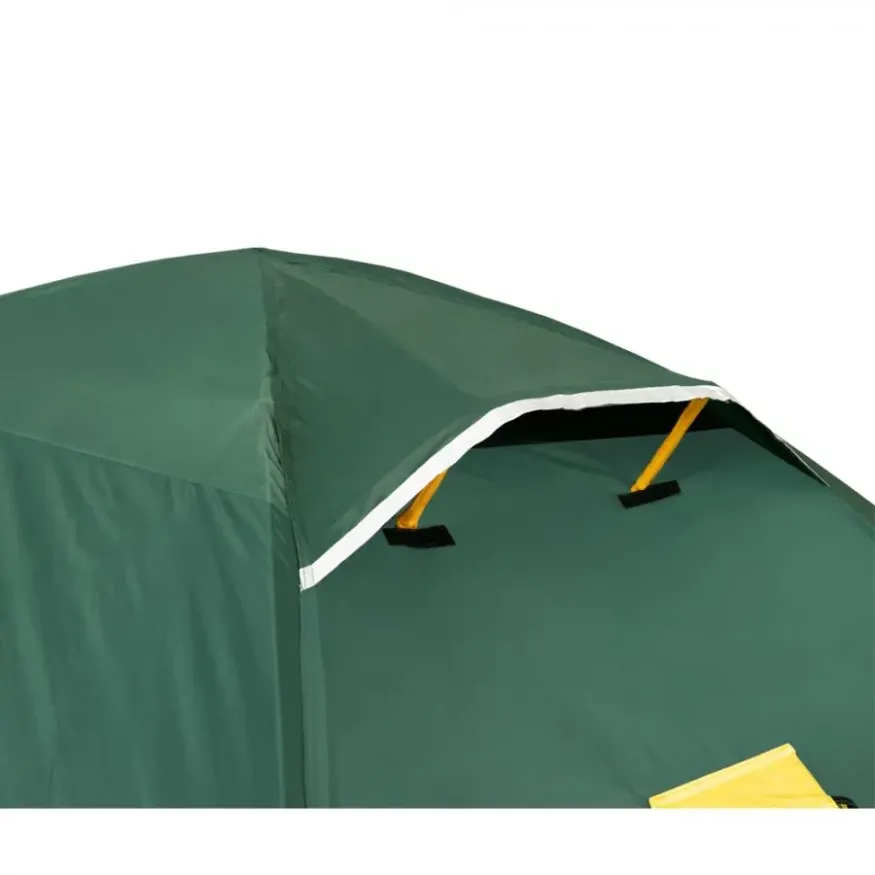 Палатка Nishe 3 V2 зеленая, Tramp