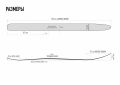 Лыжи охотничьи ТАЙГА 165×15 см, деревянные