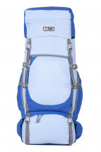 Рюкзак туристический Хальмер 1, с латами, синий-голубой, 80 л, ТАЙФ