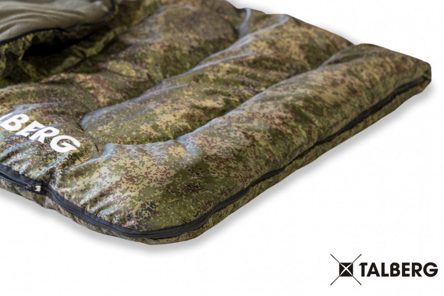 Cпальный мешок Forester -26, принт цифра, Talberg