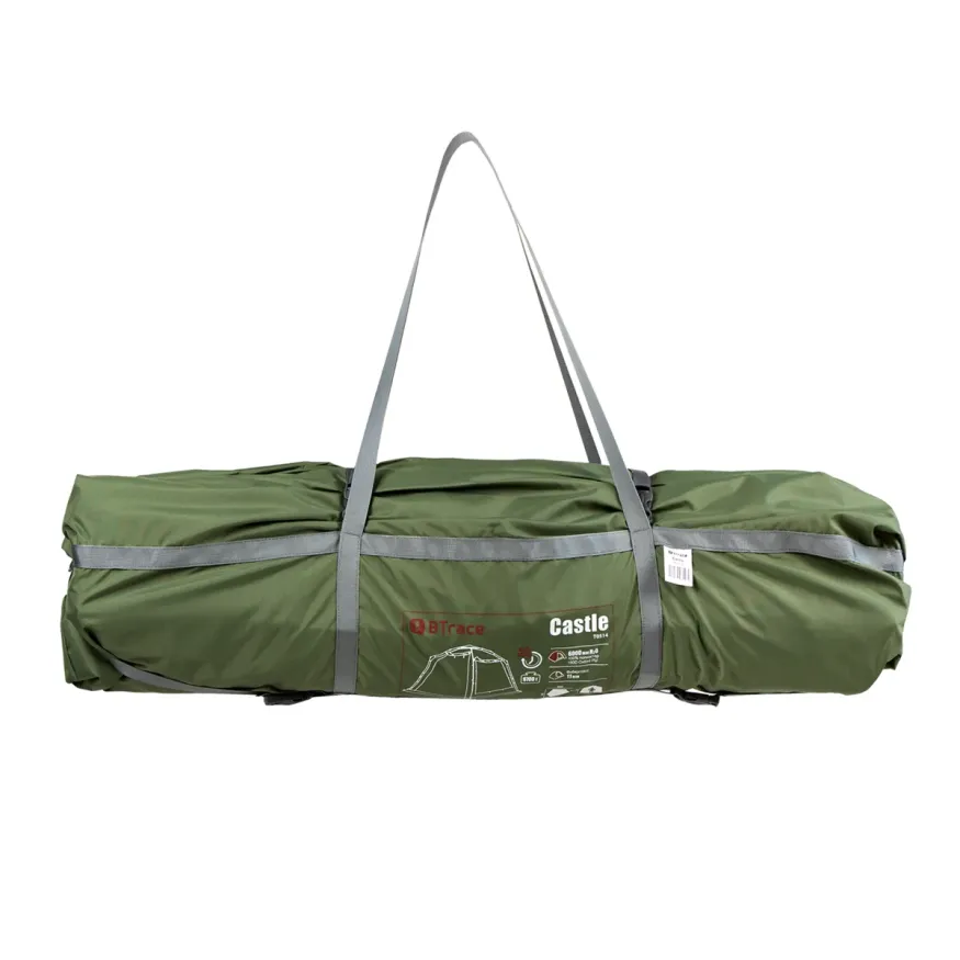 Быстросборная палатка-шатер Castle зеленая, Btrace