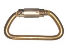 Карабин стальной трапеция "keylock", 50 кН, Ринг