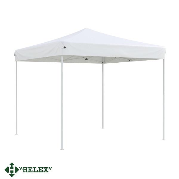 Тент-шатер Helex 24330 (раскладывается гармошкой), 3x3х3м полиэстер, белый