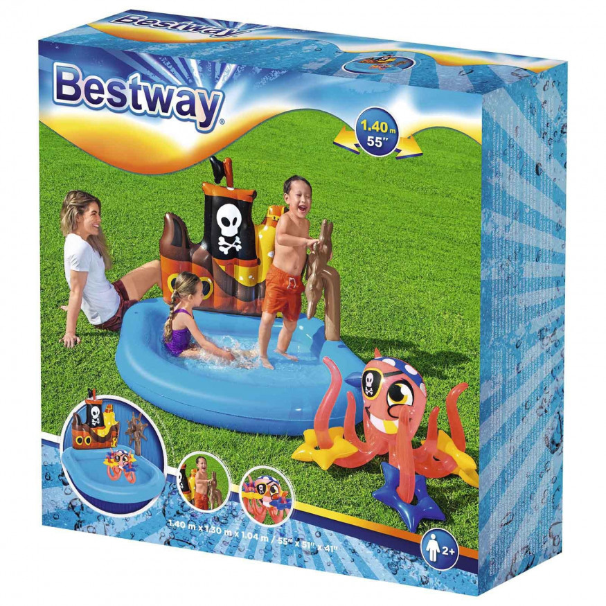 Игровой центр «Кораблик», 140 х 130 х 104 см, от 2 лет, Bestway