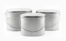 Набор из 3-х котелков 6,5;10;12 л "Матрешка" (титан) Роза Ветров