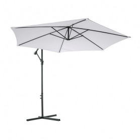 Зонт садовый (d=3 м) серый, 6002, Green Glade